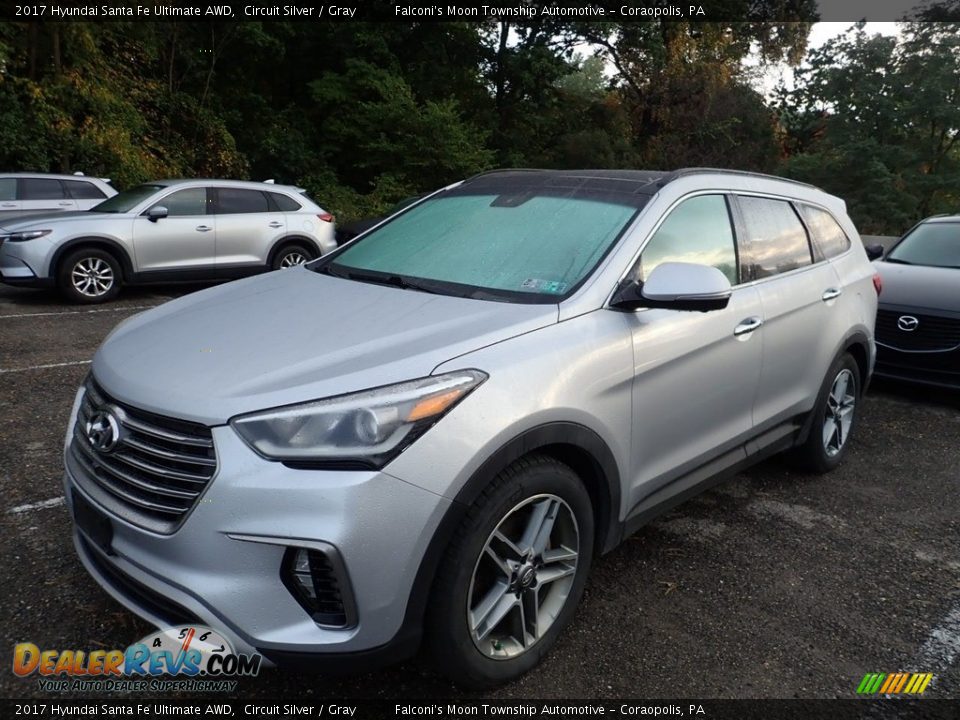 2017 Hyundai Santa Fe Ultimate AWD Circuit Silver / Gray Photo #1