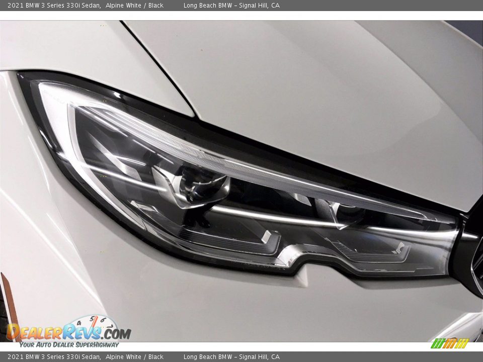 2021 BMW 3 Series 330i Sedan Alpine White / Black Photo #14