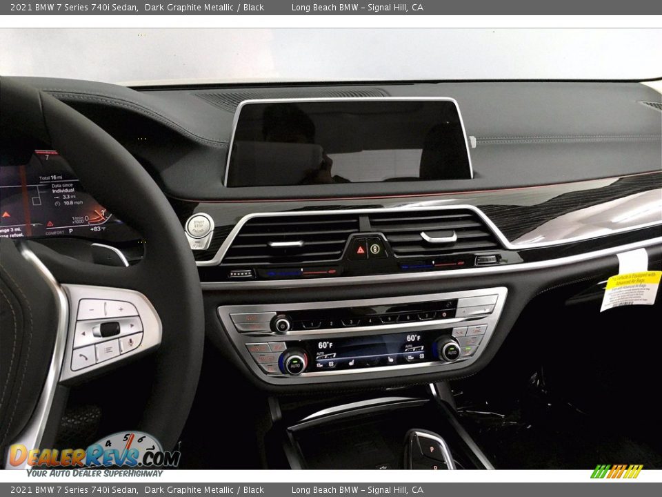 Controls of 2021 BMW 7 Series 740i Sedan Photo #6