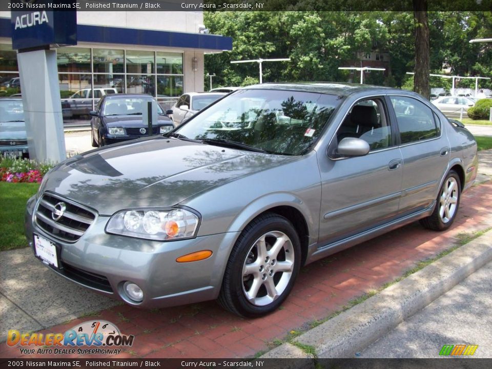 Polished titanium nissan maxima #6