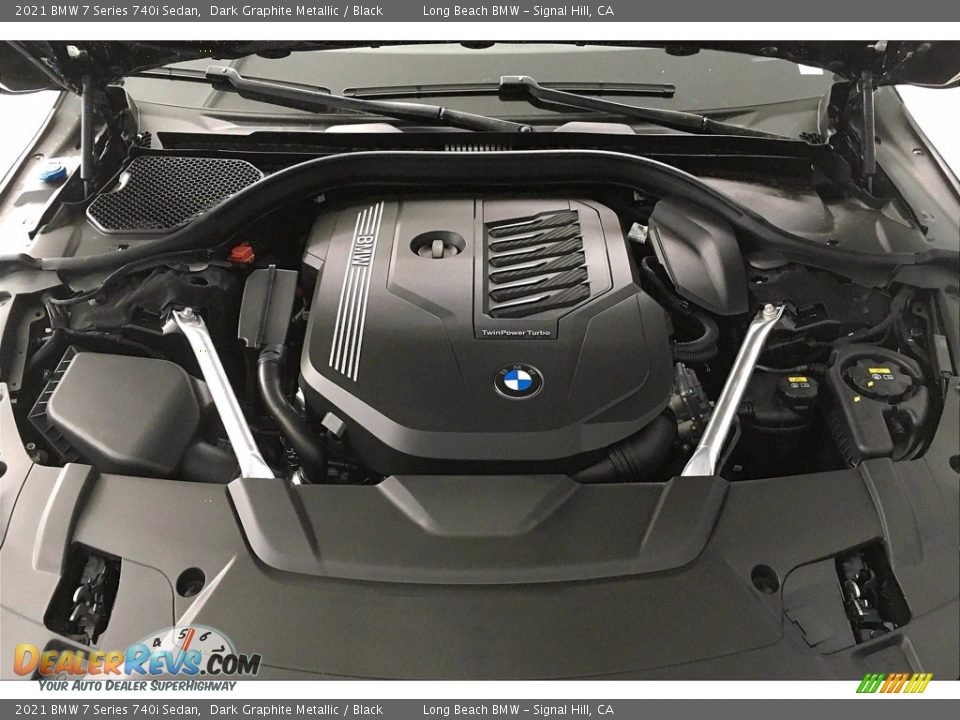 2021 BMW 7 Series 740i Sedan 3.0 Liter M TwinPower Turbocharged DOHC 24-Valve Inline 6 Cylinder Engine Photo #10