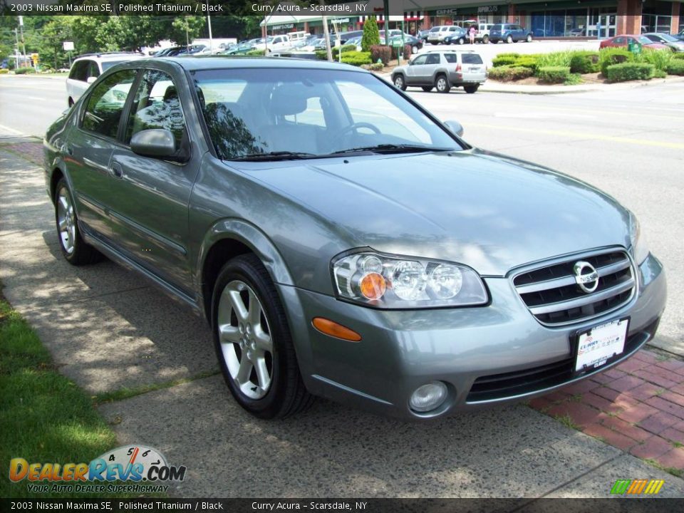 Polished titanium nissan maxima #1