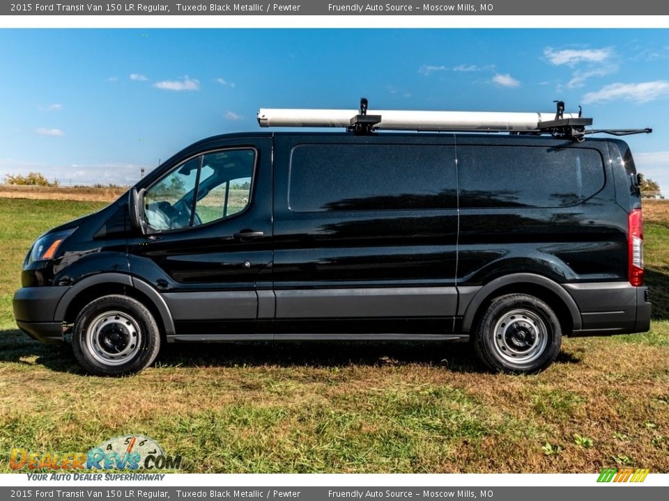 Tuxedo Black Metallic 2015 Ford Transit Van 150 LR Regular Photo #7
