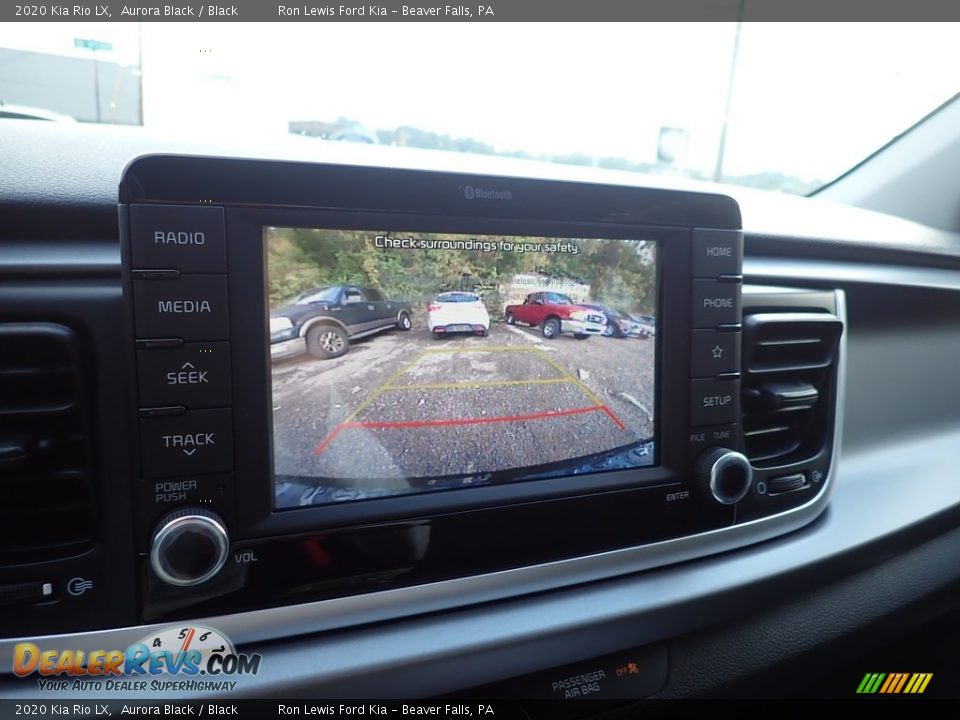 2020 Kia Rio LX Aurora Black / Black Photo #17