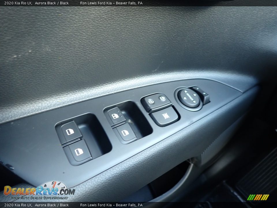 2020 Kia Rio LX Aurora Black / Black Photo #20