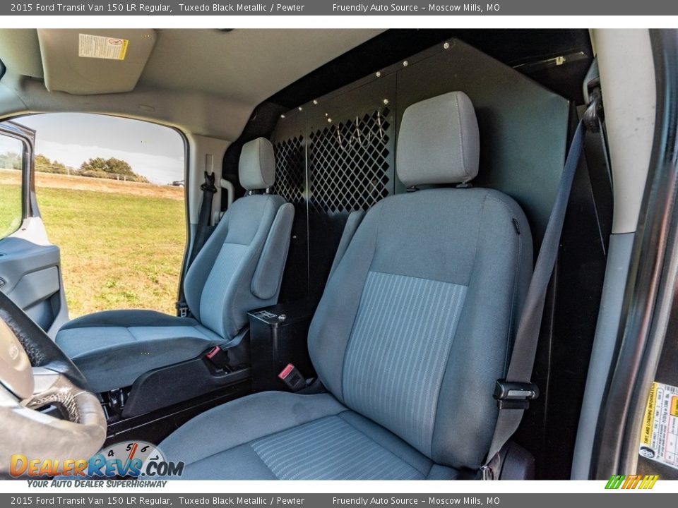 Front Seat of 2015 Ford Transit Van 150 LR Regular Photo #18