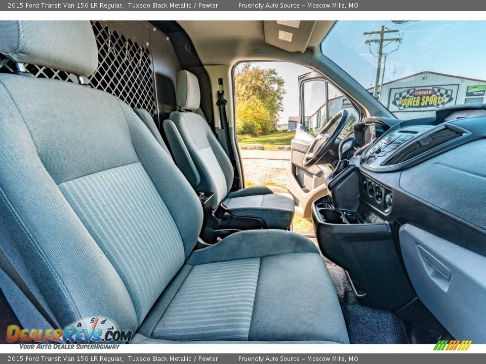 Front Seat of 2015 Ford Transit Van 150 LR Regular Photo #24