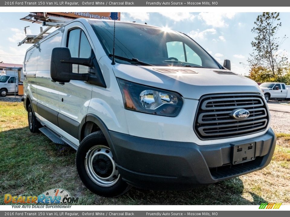 2016 Ford Transit 150 Van XL LR Regular Oxford White / Charcoal Black Photo #1