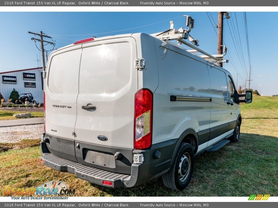 2016 Ford Transit 150 Van XL LR Regular Oxford White / Charcoal Black Photo #4