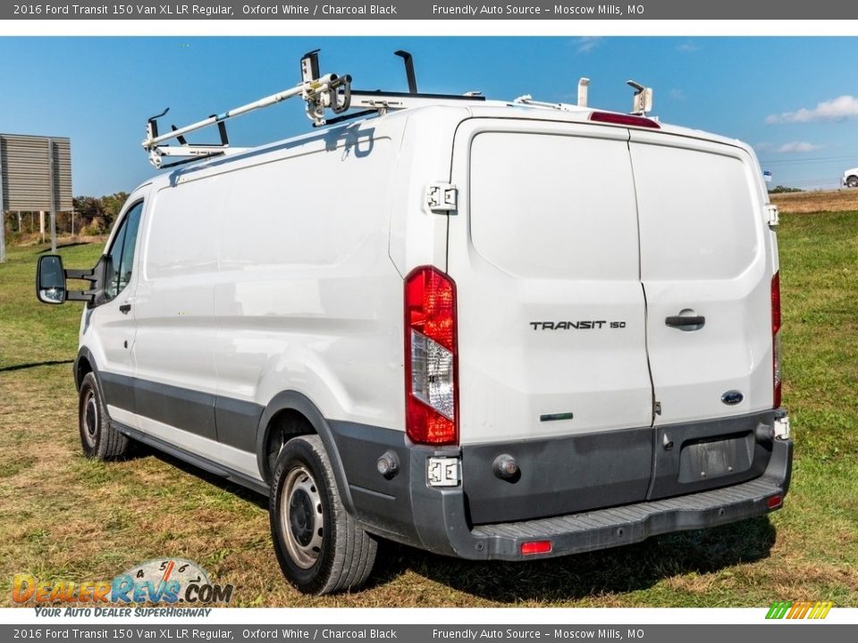 2016 Ford Transit 150 Van XL LR Regular Oxford White / Charcoal Black Photo #6