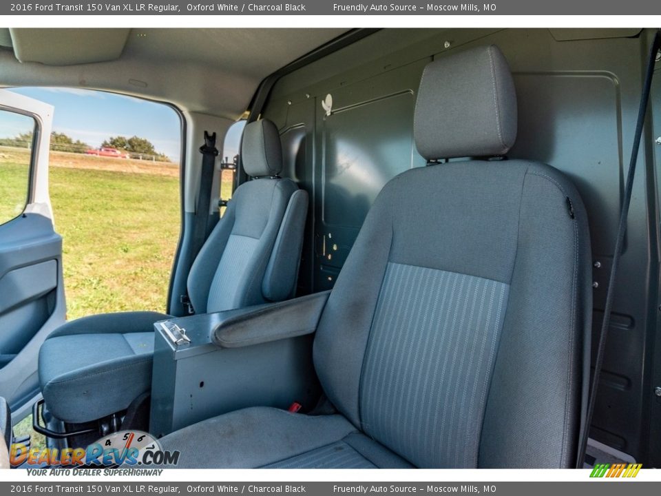 2016 Ford Transit 150 Van XL LR Regular Oxford White / Charcoal Black Photo #17