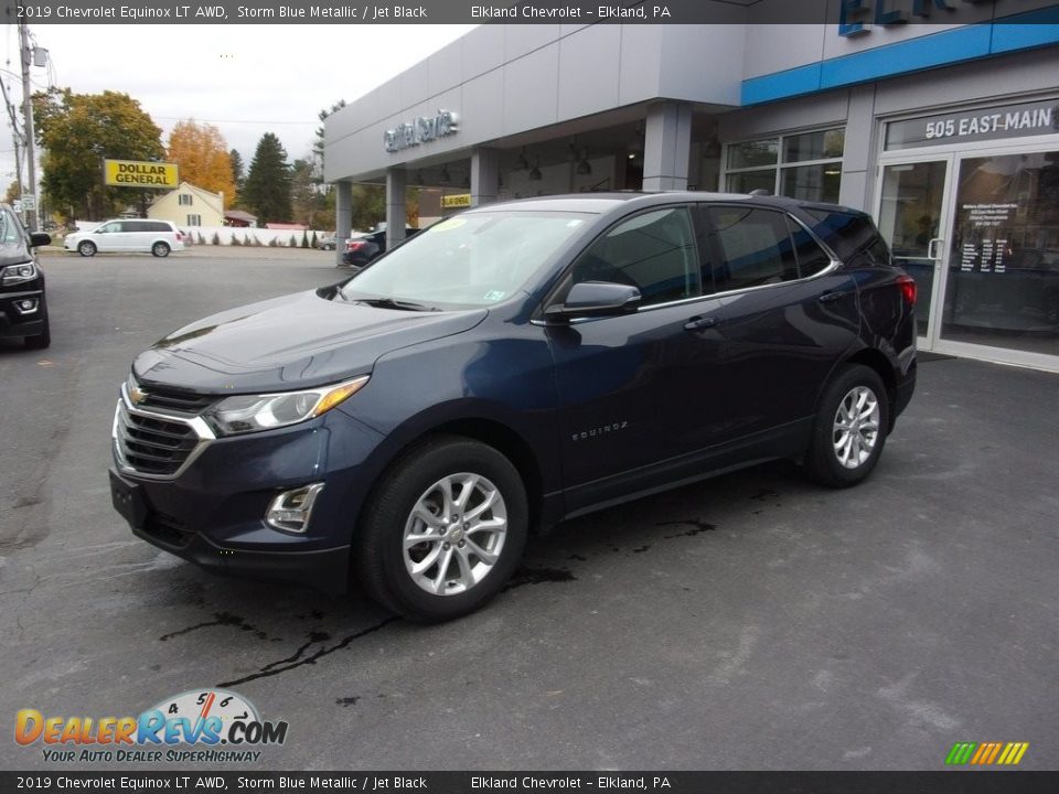 2019 Chevrolet Equinox LT AWD Storm Blue Metallic / Jet Black Photo #1