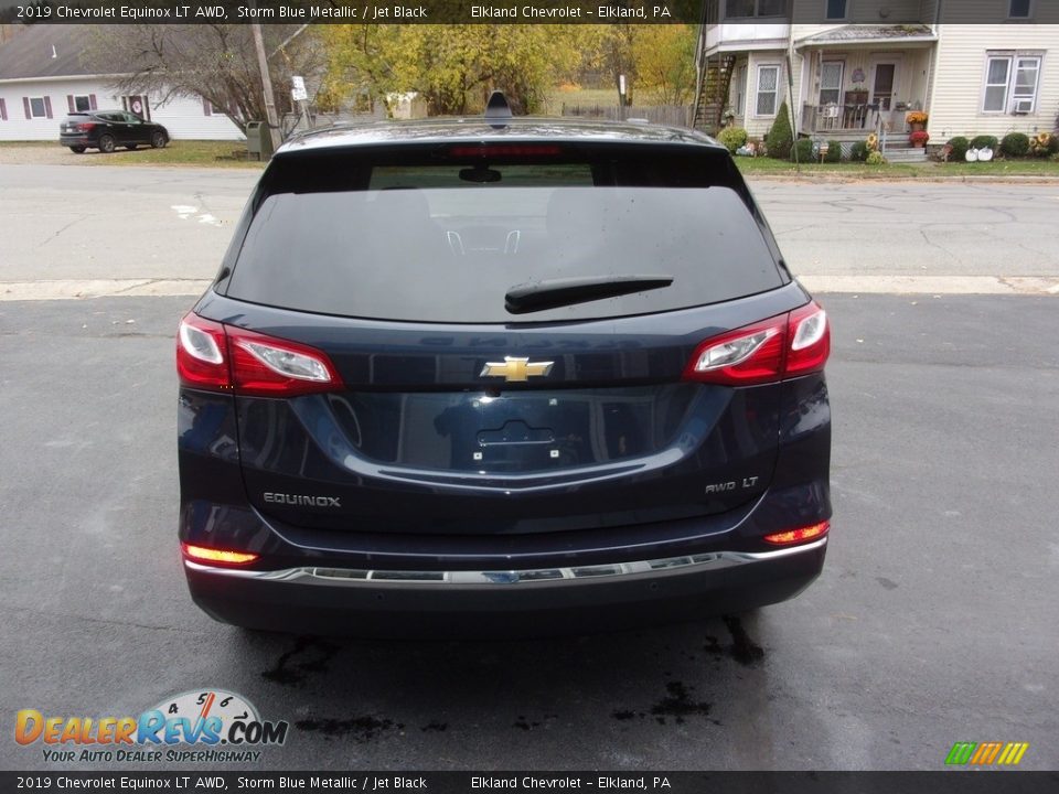2019 Chevrolet Equinox LT AWD Storm Blue Metallic / Jet Black Photo #5