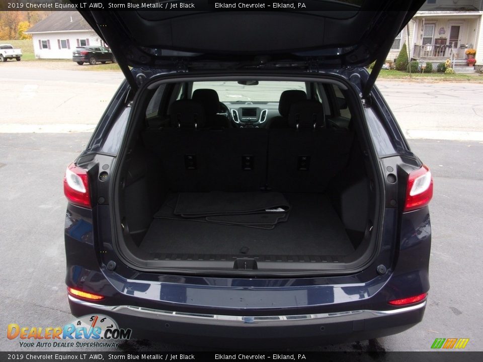 2019 Chevrolet Equinox LT AWD Storm Blue Metallic / Jet Black Photo #7