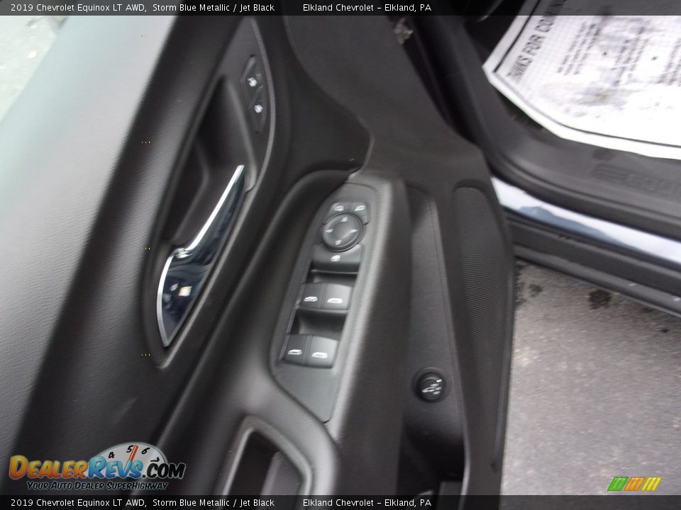 2019 Chevrolet Equinox LT AWD Storm Blue Metallic / Jet Black Photo #13