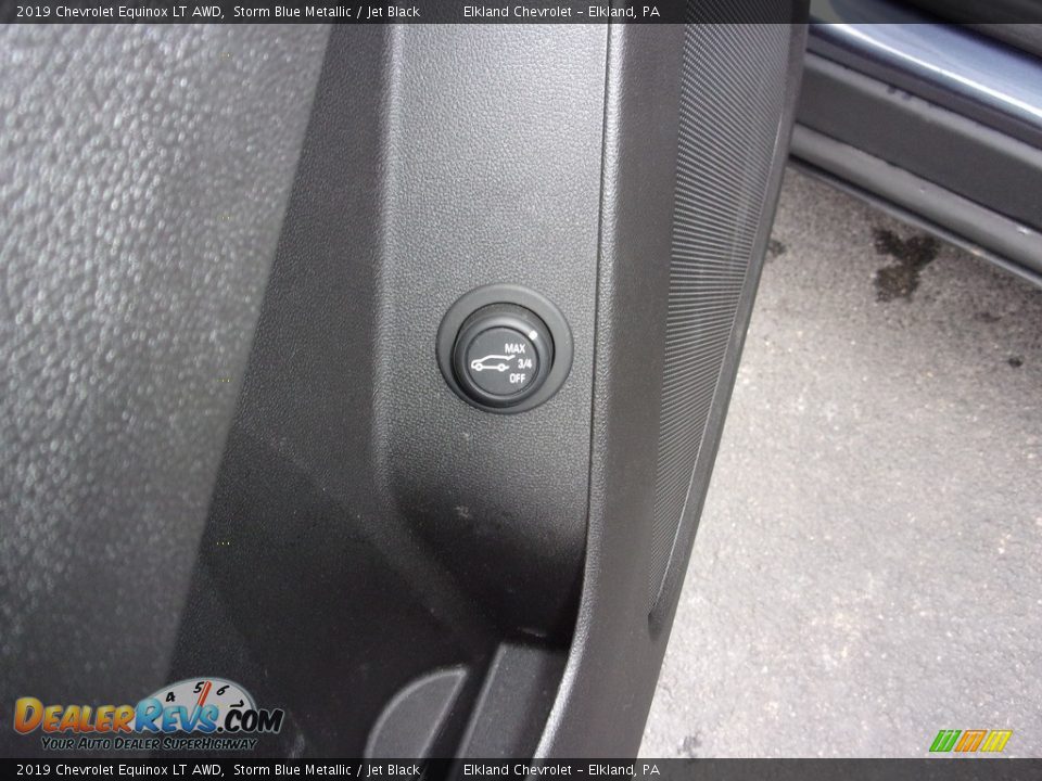 2019 Chevrolet Equinox LT AWD Storm Blue Metallic / Jet Black Photo #14