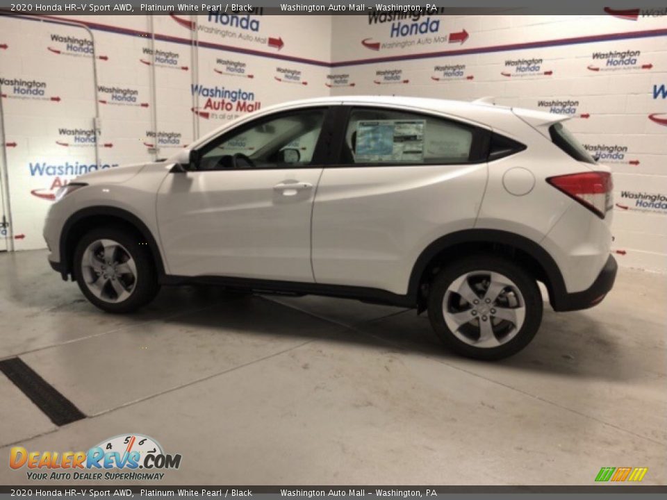 2020 Honda HR-V Sport AWD Platinum White Pearl / Black Photo #2