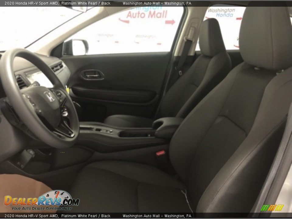 2020 Honda HR-V Sport AWD Platinum White Pearl / Black Photo #5