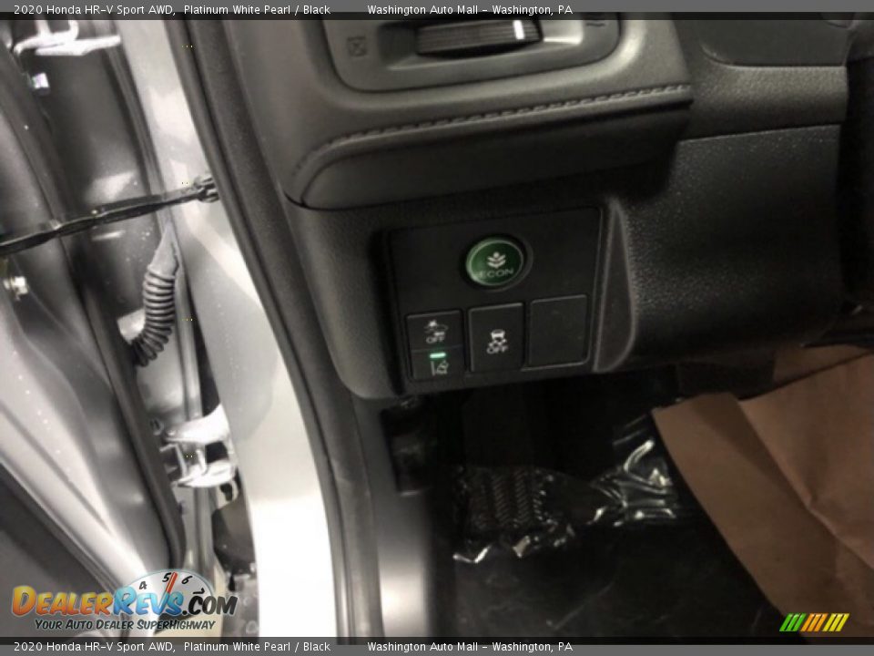 2020 Honda HR-V Sport AWD Platinum White Pearl / Black Photo #7