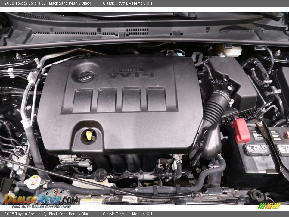 2018 Toyota Corolla LE Black Sand Pearl / Black Photo #17