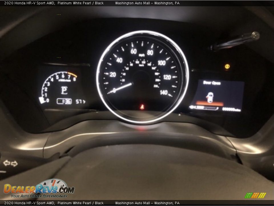 2020 Honda HR-V Sport AWD Platinum White Pearl / Black Photo #12
