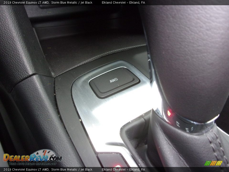 2019 Chevrolet Equinox LT AWD Storm Blue Metallic / Jet Black Photo #26