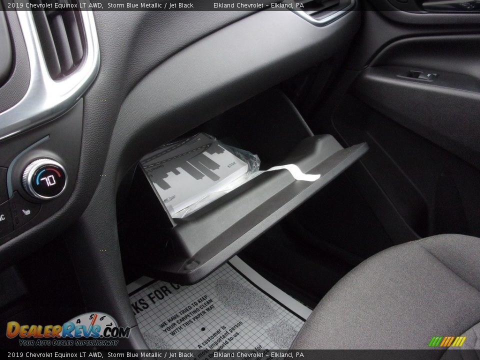 2019 Chevrolet Equinox LT AWD Storm Blue Metallic / Jet Black Photo #27