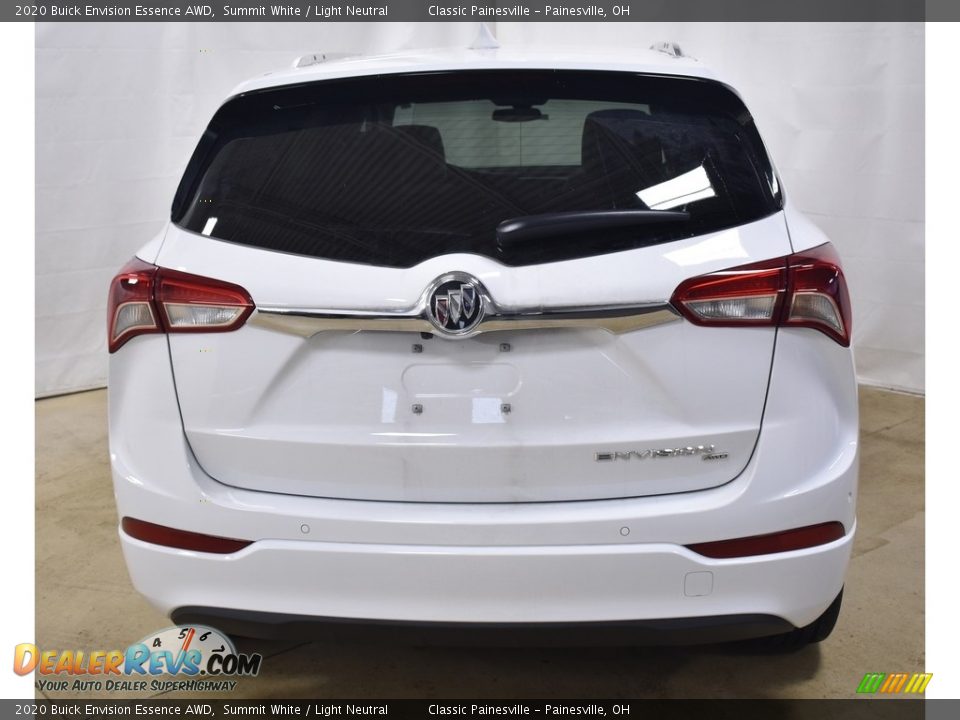 2020 Buick Envision Essence AWD Summit White / Light Neutral Photo #3