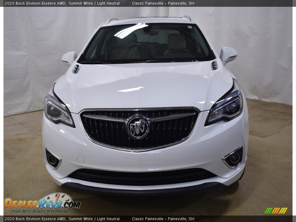 2020 Buick Envision Essence AWD Summit White / Light Neutral Photo #4