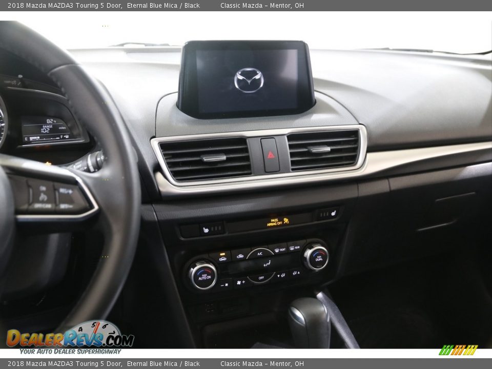 2018 Mazda MAZDA3 Touring 5 Door Eternal Blue Mica / Black Photo #9