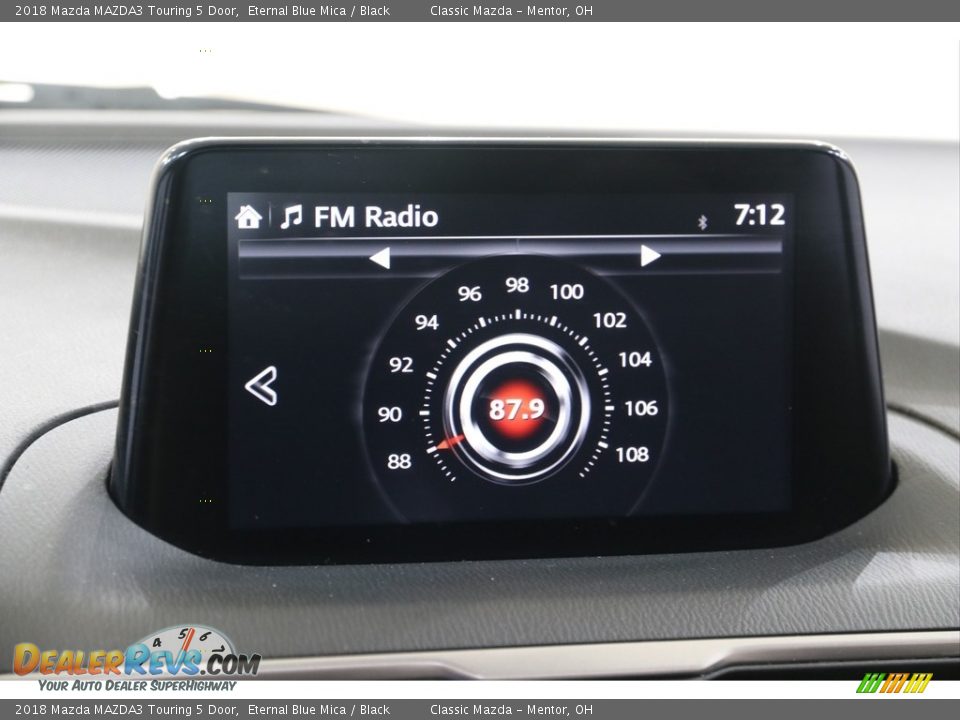 2018 Mazda MAZDA3 Touring 5 Door Eternal Blue Mica / Black Photo #10