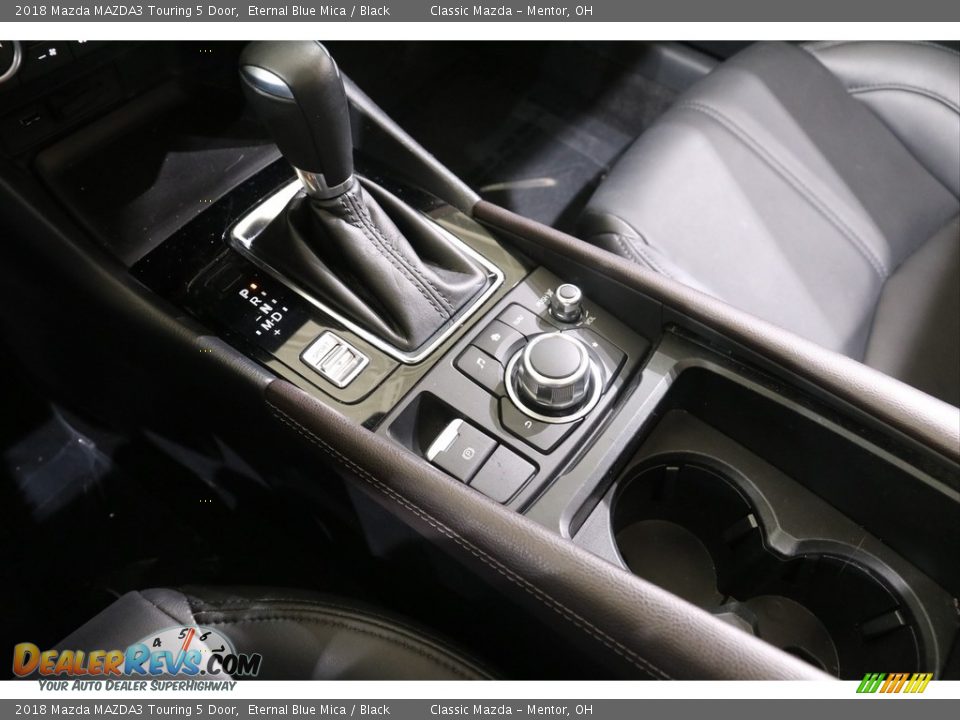 2018 Mazda MAZDA3 Touring 5 Door Eternal Blue Mica / Black Photo #14