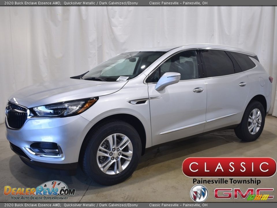 2020 Buick Enclave Essence AWD Quicksilver Metallic / Dark Galvinized/Ebony Photo #1