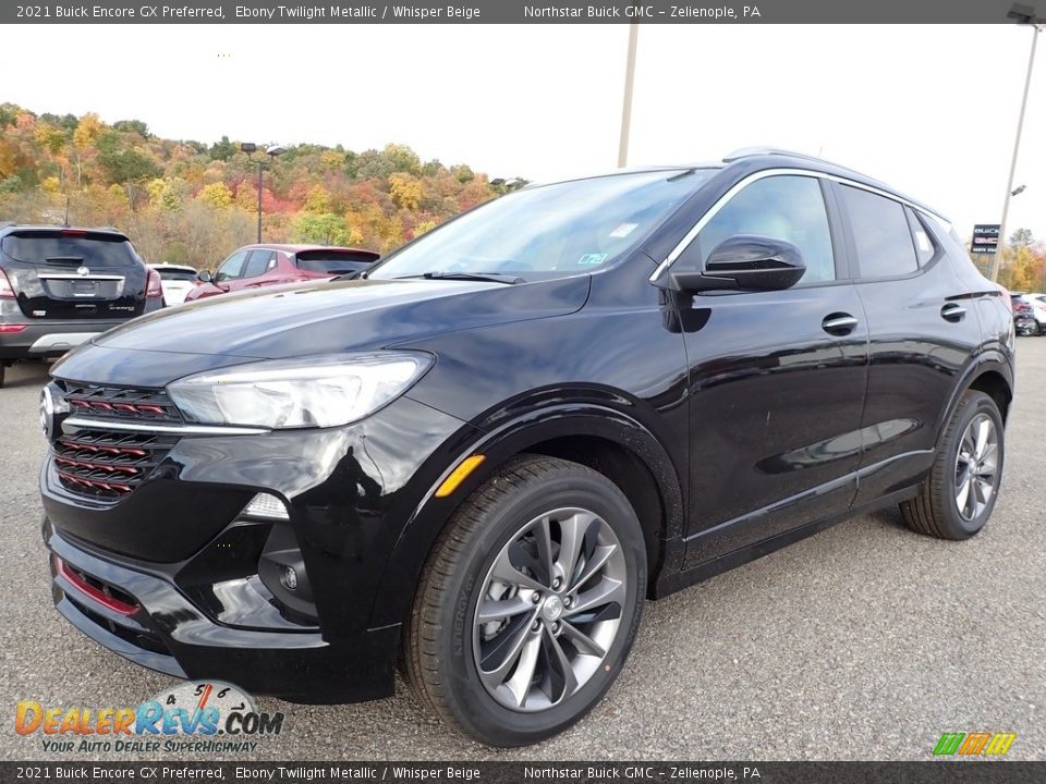 Front 3/4 View of 2021 Buick Encore GX Preferred Photo #1