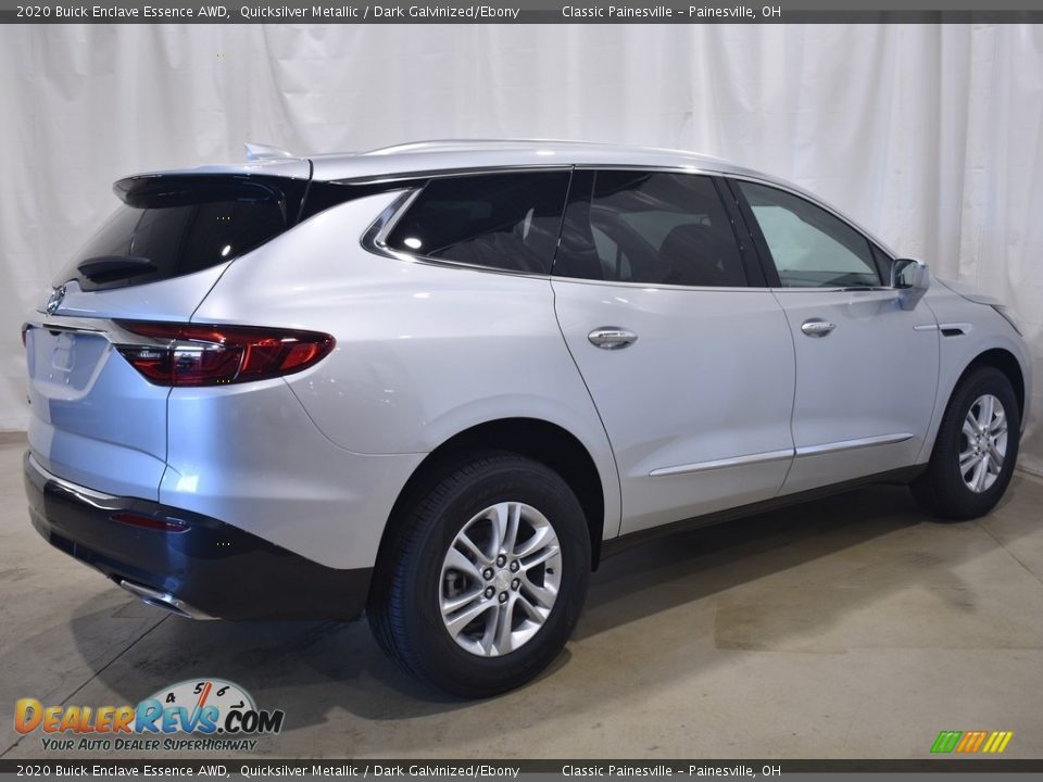 2020 Buick Enclave Essence AWD Quicksilver Metallic / Dark Galvinized/Ebony Photo #2