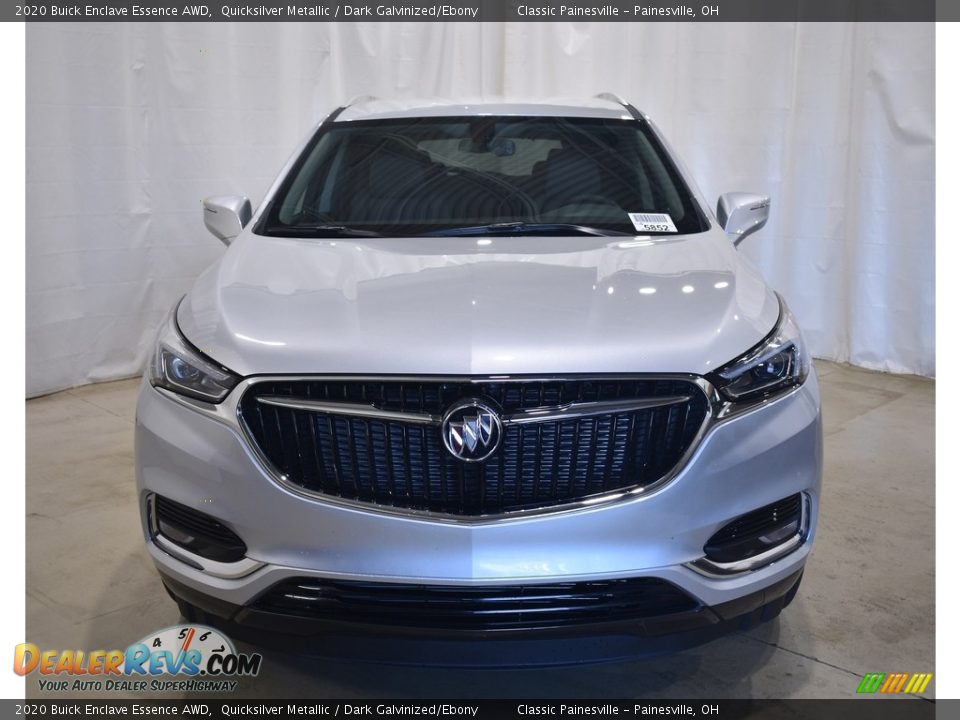 2020 Buick Enclave Essence AWD Quicksilver Metallic / Dark Galvinized/Ebony Photo #4