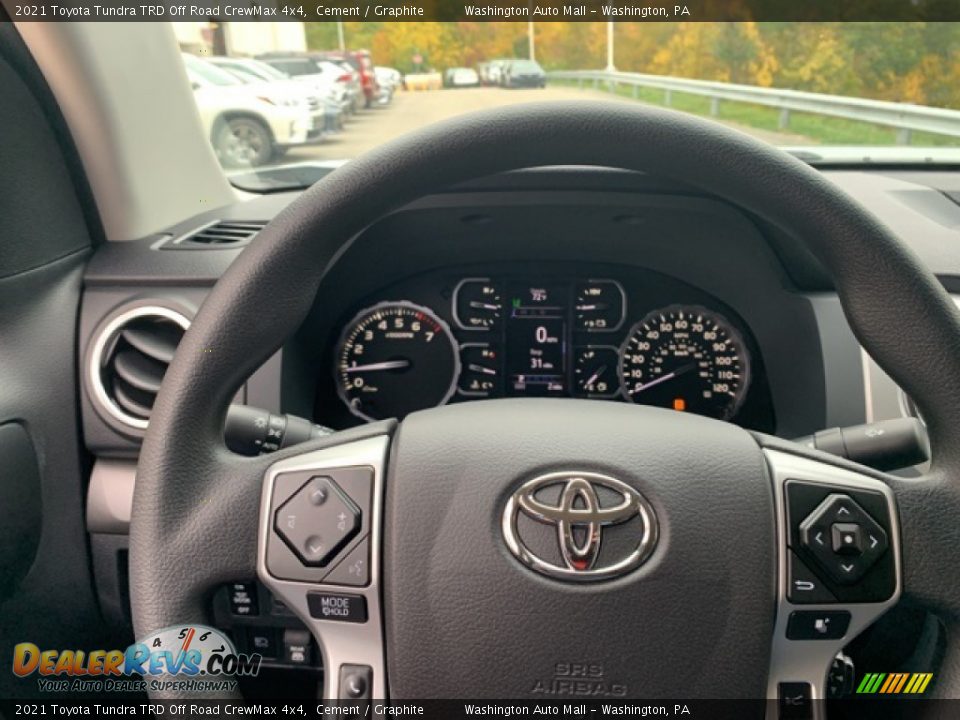 2021 Toyota Tundra TRD Off Road CrewMax 4x4 Cement / Graphite Photo #10