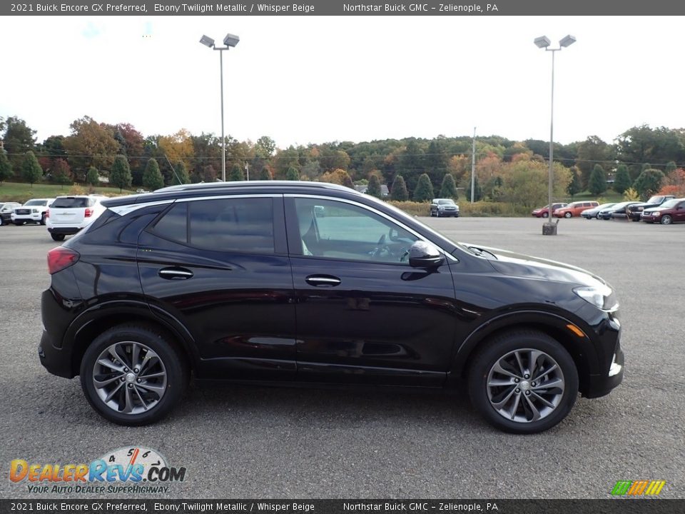 Ebony Twilight Metallic 2021 Buick Encore GX Preferred Photo #4