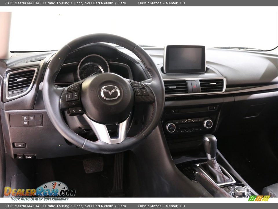 Dashboard of 2015 Mazda MAZDA3 i Grand Touring 4 Door Photo #6