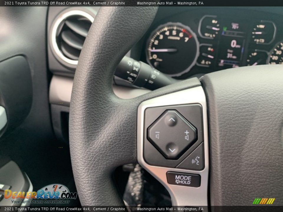 2021 Toyota Tundra TRD Off Road CrewMax 4x4 Cement / Graphite Photo #11