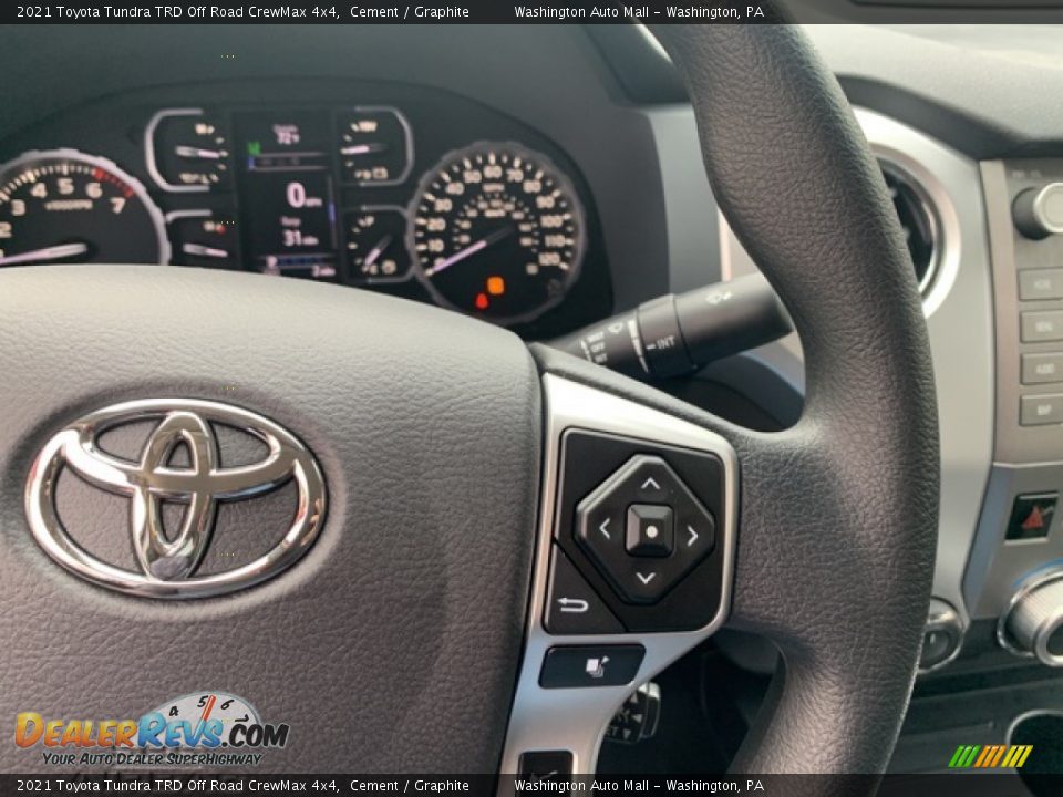 2021 Toyota Tundra TRD Off Road CrewMax 4x4 Cement / Graphite Photo #12