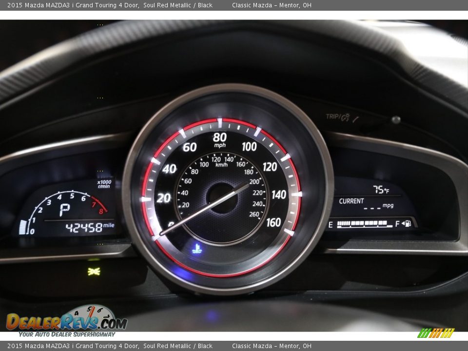 2015 Mazda MAZDA3 i Grand Touring 4 Door Gauges Photo #8