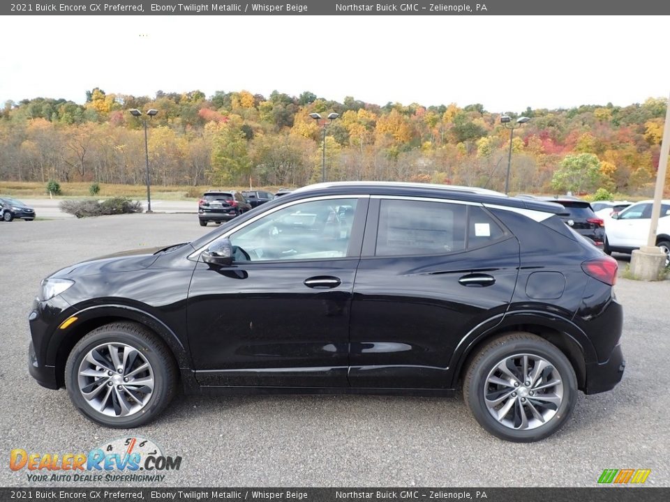 Ebony Twilight Metallic 2021 Buick Encore GX Preferred Photo #9