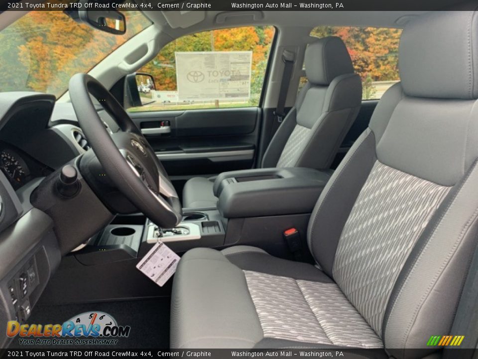 2021 Toyota Tundra TRD Off Road CrewMax 4x4 Cement / Graphite Photo #17