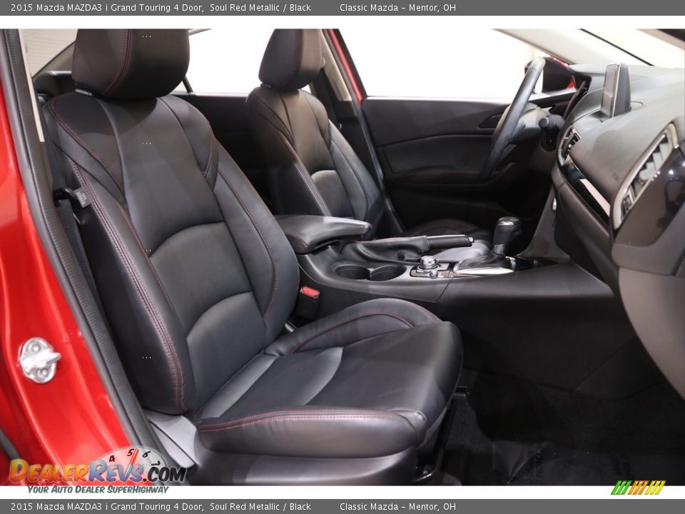 Front Seat of 2015 Mazda MAZDA3 i Grand Touring 4 Door Photo #15