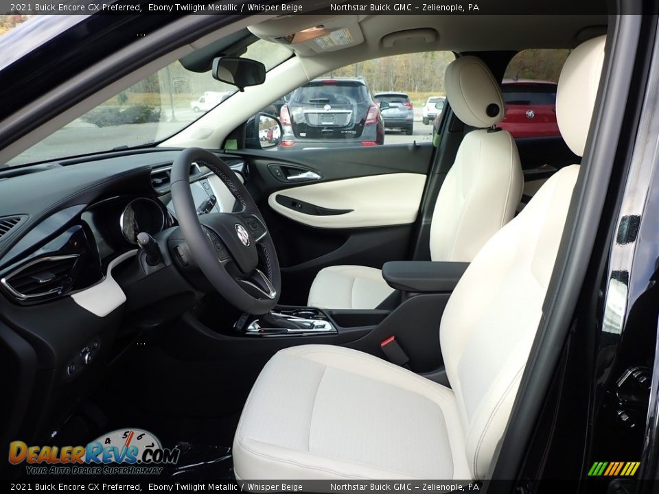 Whisper Beige Interior - 2021 Buick Encore GX Preferred Photo #13