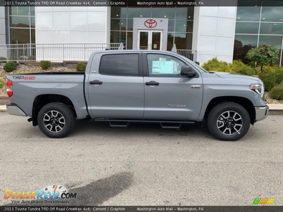 2021 Toyota Tundra TRD Off Road CrewMax 4x4 Cement / Graphite Photo #30