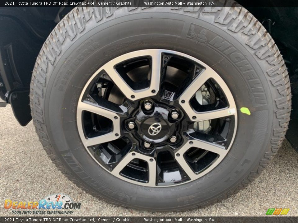 2021 Toyota Tundra TRD Off Road CrewMax 4x4 Cement / Graphite Photo #33