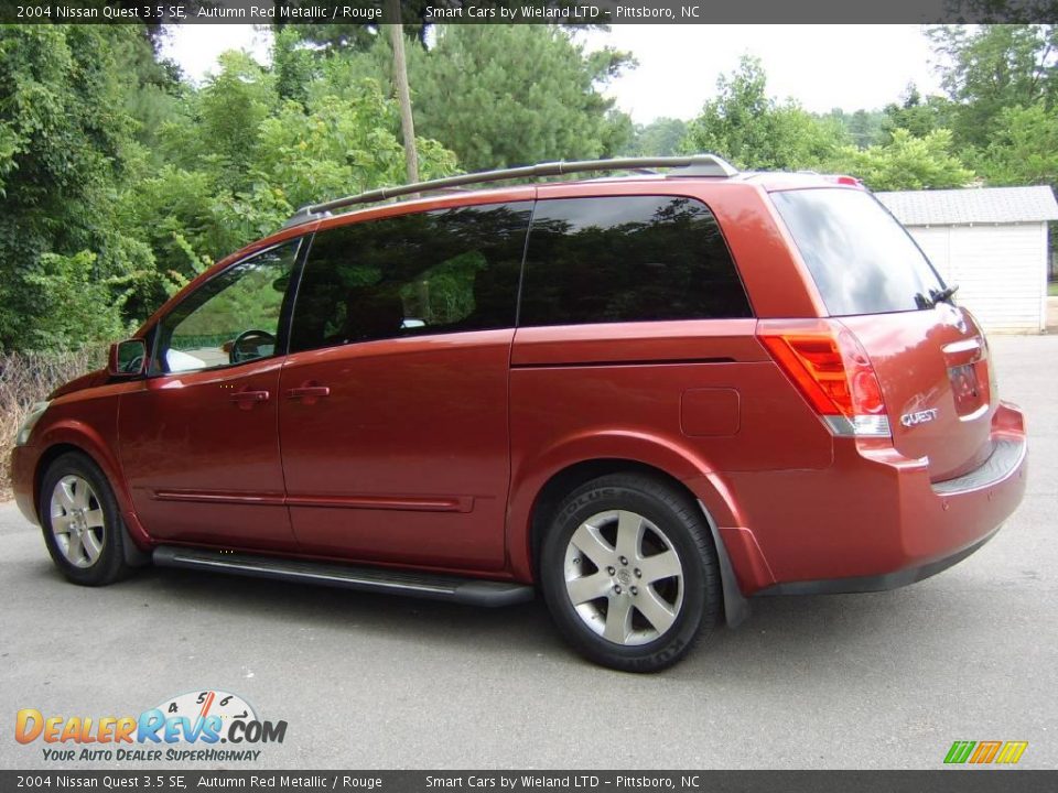 2004 Nissan Quest 3.5 SE Autumn Red Metallic / Rouge Photo #1