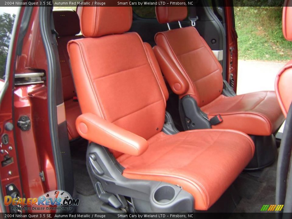 2004 Nissan Quest 3.5 SE Autumn Red Metallic / Rouge Photo #15